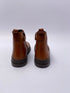 Pinocchio P1659 chelsea boots met rits cognac leer natural combi